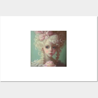 Baby Marie Antoinette and the Sparkle Cake Posters and Art